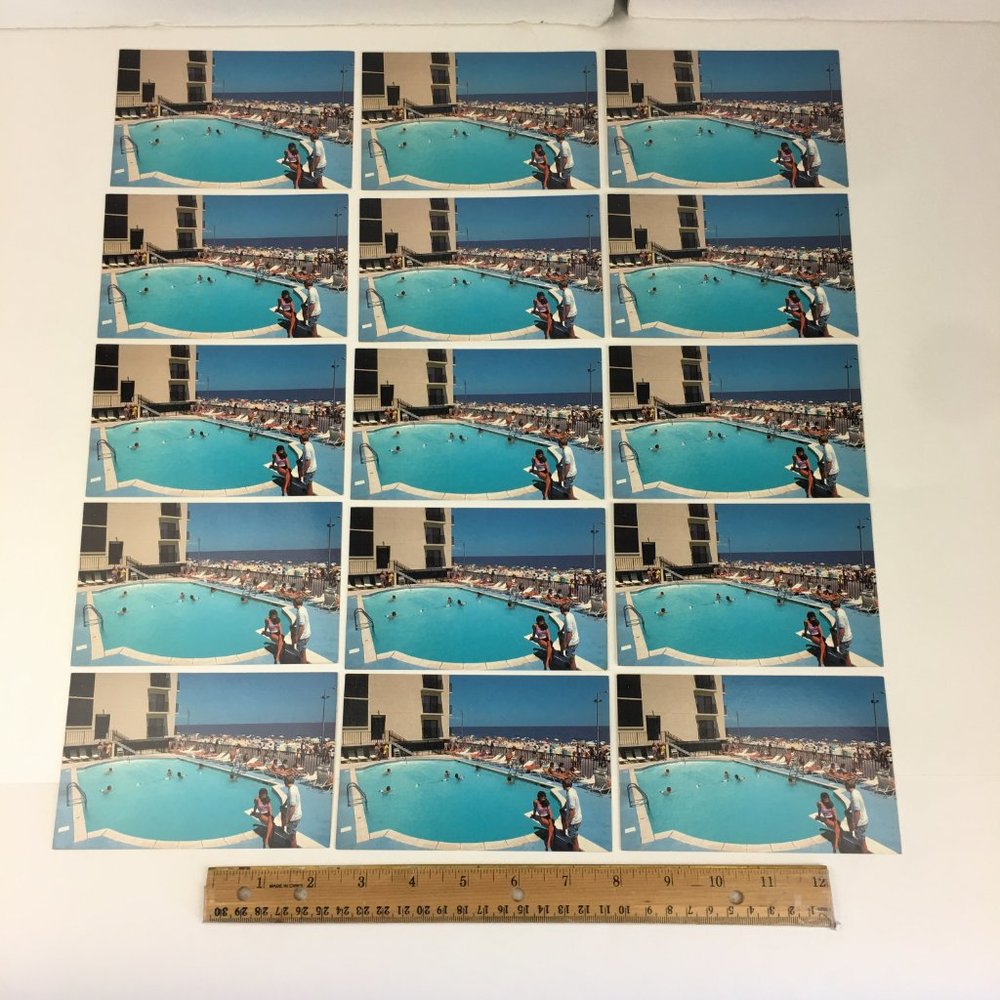 Vtg lot of 15 Rehoboth Beach Delaware‎ Atlantic Sands Hotel Oceanfront Postcards